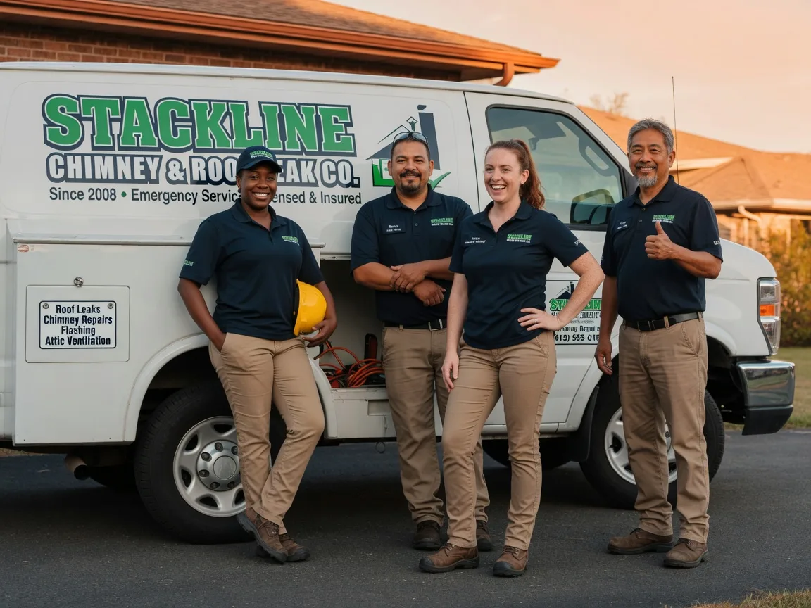 Chimney flashing repair company in Crosby, PA